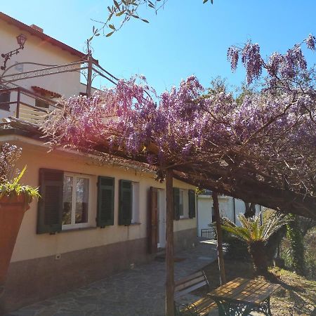 La Vivagna - Casa Vista Mare Tra Gli Ulivi Βίλα Leivi Εξωτερικό φωτογραφία